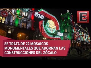 Breves Metropolitanas: Encienden alumbrado patrio en el Zócalo