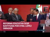 Concluye tercera reunión entre López Obrador y Peña Nieto