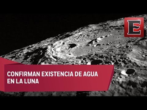 Ciencia UNAM: Investigadores confirman la existencia de agua en la luna