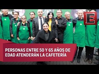 Starbucks abre sucursal en la CDMX atendido por adultos mayores