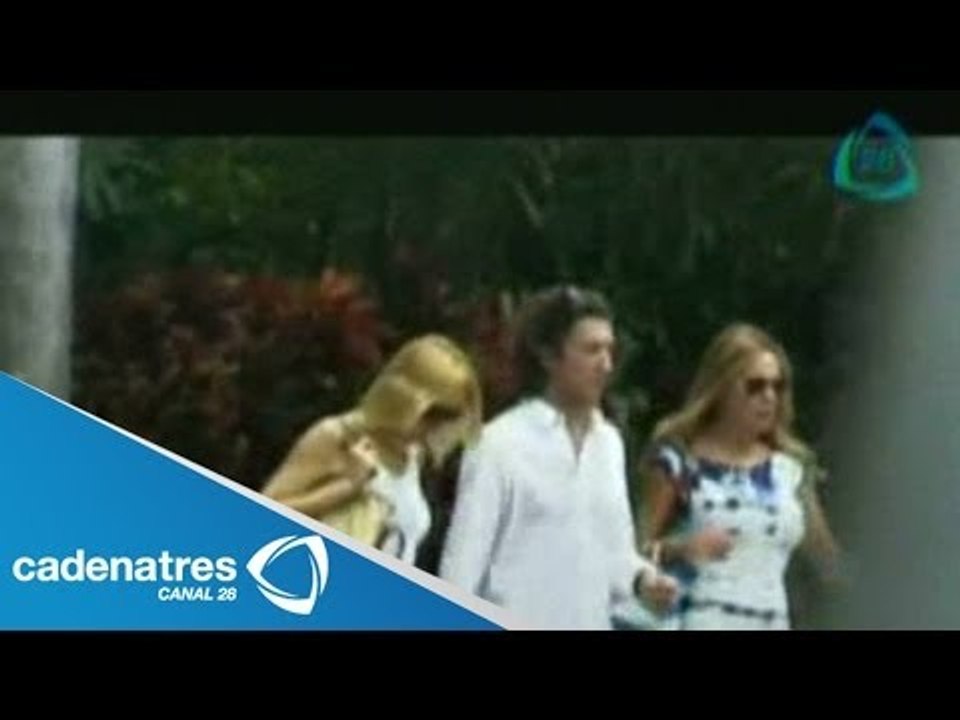 Captan a Colate visitando a su ex, Paulina Rubio / Captan to Colate visiting his ex Paulina Rubio