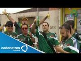 Mexicanos en Fortaleza, despiden a la selección mexicana / Mundial 2014