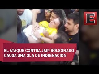 Apuñalan a candidato presidencial brasileño en acto de campaña