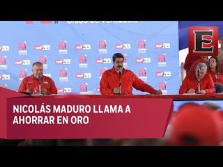 Breves internacionales: Maduro venderá lingotes de oro