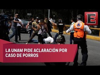 PGJ-CDMX liberó dos porros por hechos violentos en la UNAM
