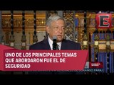Conferencia de prensa de López Obrador tras la reunión con Peña Nieto