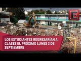 Delegación Benito Juárez ayuda con escuelas dañadas por sismo