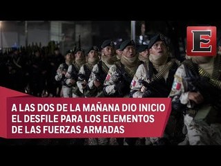 Últimos detalles previo al desfile militar 2018