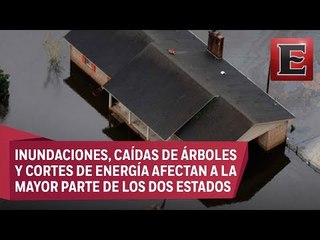 'Florence' se ensaña con las dos Carolinas; suman 17 muertos