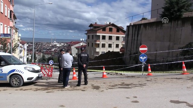 Okulun bahçe duvarının yıkılması - Onarıma ilişkin çalışmalar - ORDU