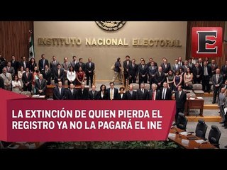 Liquidarán a partidos de sus recursos; Pes y Panal