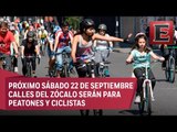 Se suma la CDMX al Día Mundial Sin Auto