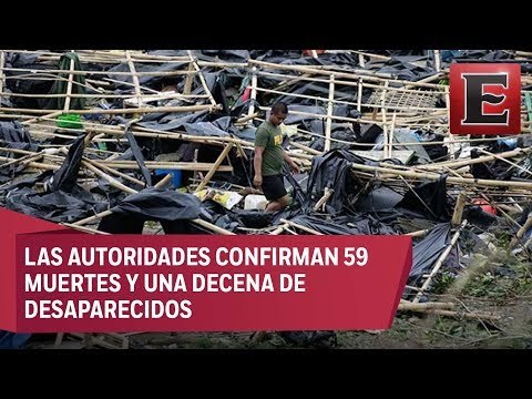 Filipinas reporta 59 muertos por el paso del tifón Mangkhut
