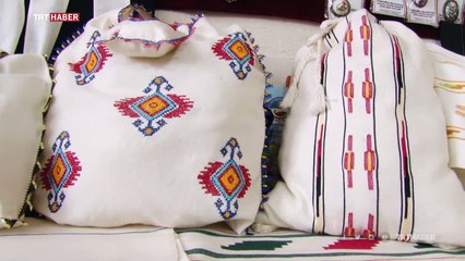 Fabrika üretimine yenilen Lefke bezi yeniden dokunuyor