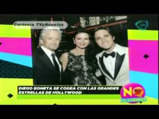 Diego Boneta relacionado con grandes estrellas de Hollywood