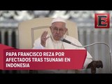 Papa Francisco expresa su cercanía por afectados de tsunami en Indonesia