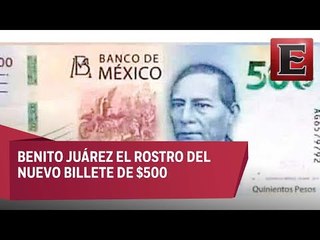Así es el nuevo billete de 500 pesos