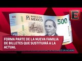 Presentan nueva imagen del billete de 500 pesos