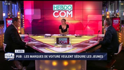 L'édito: Pub, les marques de voiture veulent séduire les jeunes - 06/10