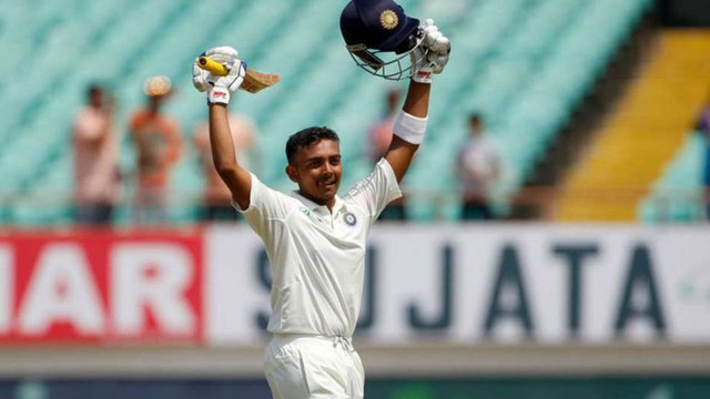 India vs Westindies 2018 : 1st Test 3rd Match : Prithvi Shaw wins Man Of The Match Award| Oneindia