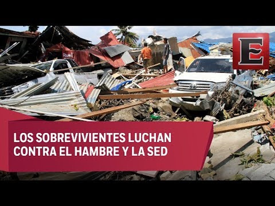Imágenes muestran el antes y después del temblor y tsunami en Indonesia