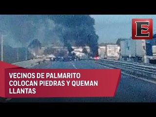 Bloquean la carretera Puebla-Córdoba por operativo de la Marina