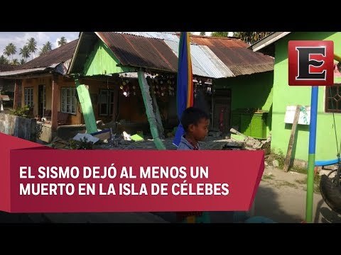 Terremoto de magnitud 7.5 sacude el centro de Indonesia