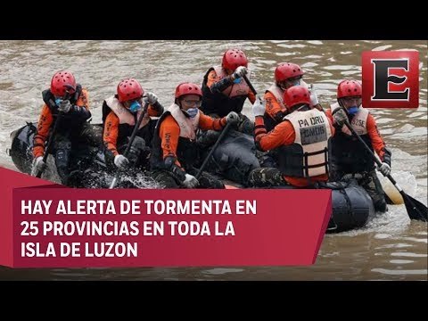 Filipina y Taiwán en alerta por el tifón Mangkhut de categoria 5