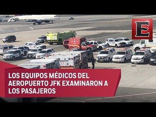 Unas 10 personas reportan malestar en vuelo de Dubái a Nueva York