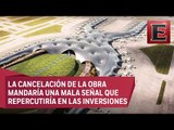 Ingenieros a favor de seguir construcción del nuevo aeropuerto en Texcoco
