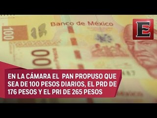 'Llueven' propuestas en San Lázaro para aumentar salario mínimo