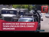 Autoridades federales desarman a policías de Acapulco