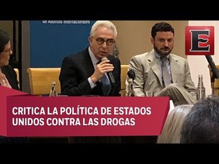 Política de prohibición de drogas ha destruido vidas humanas: Zedillo