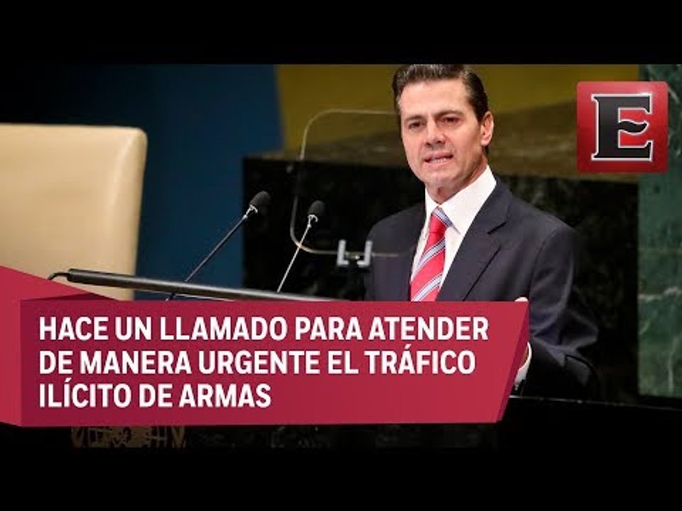 Peña Nieto alerta en la ONU invocación de nacionalismos excluyentes