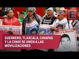 Mexicanos piden justicia para normalistas, a cuatro años de su desaparición