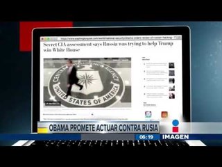 Obama promete actuar contra Rusia