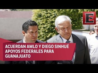 Tải video: López Obrador se reúne con Diego Sinhué en Guanajuato