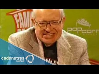 Eduardo Manzano sobre la elección de Oscar Jaenada para interpretar a Cantinflas