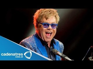 Elton John: "Si Jesucristo viviera apoyaría el matrimonio homosexual"