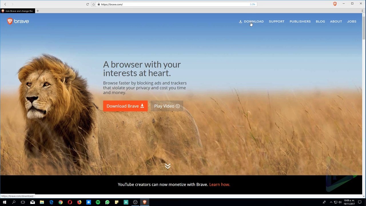 Disfruta y gana con el mejor navegador - BRAVE
