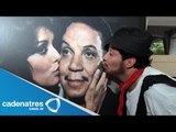 Eduardo Laparade inaugura en estación Buenavista exposición del nacimiento de Cantinflas