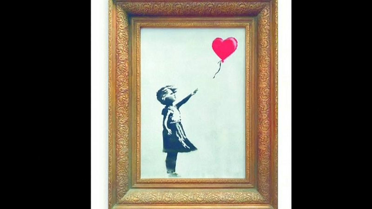 'Going, going, gone': Banksy-Bild zerschreddert sich selbst - VIDEO