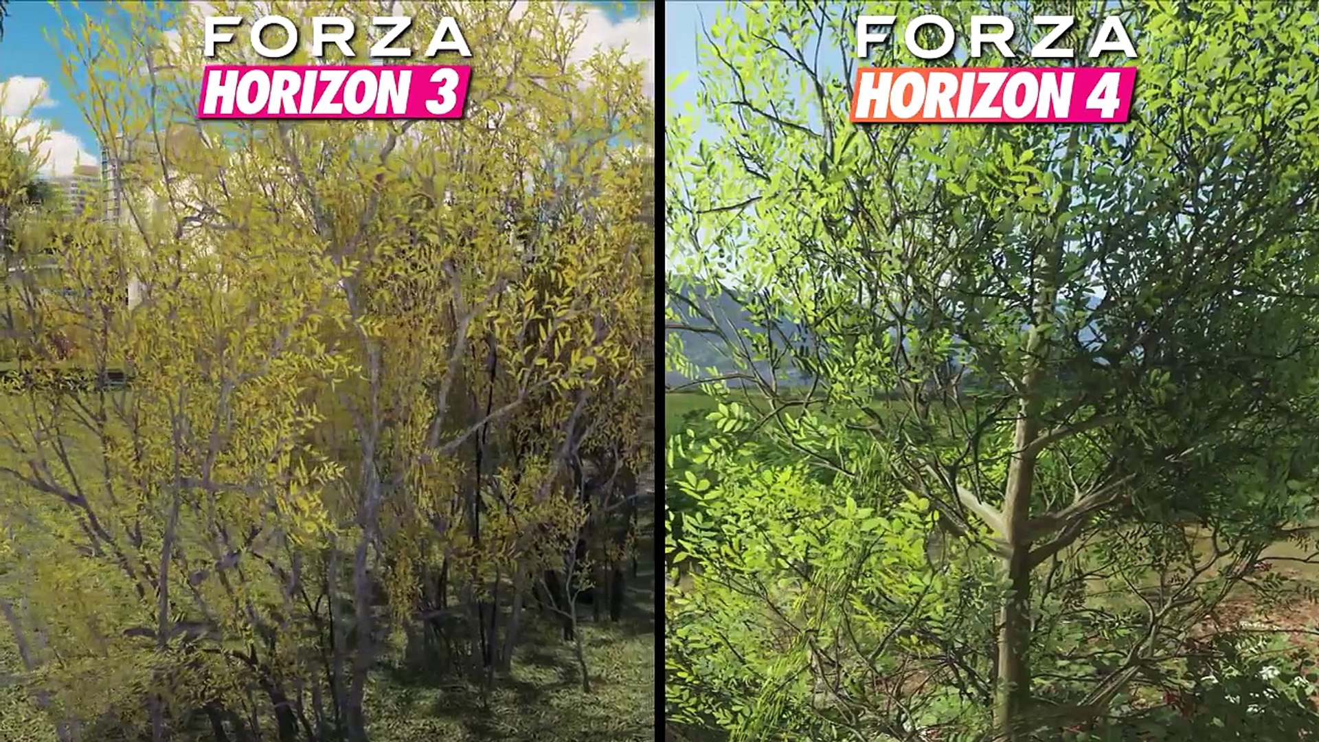 ⁣Forza Horizon 4 vs Forza Horizon 3 - Direct Comparison