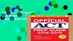 Popular The Official ACT Prep Guide, 2018-19 Edition (Book + Bonus Online Content)