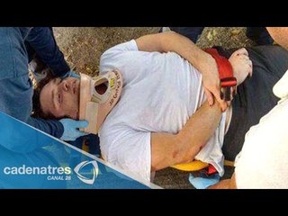 Atropella motociclista al actor Christopher Uckermann en el DF