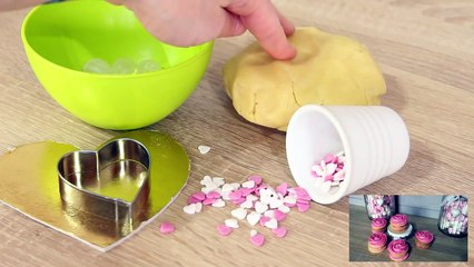 RECETTE SAINT VALENTIN - BISCUITS VITRAUX COEUR