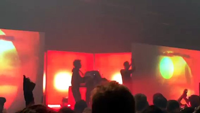 The Blaze joue She à la Gaîté Lyrique, à Paris (30 septembre 2018)