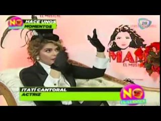 Itatí Cantoral se queda en el musical "Mame"