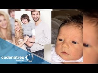 Shakira presenta oficialmente a Sasha