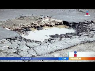 Los baches, lo PEOR de vivir en la ciudad | Noticias con Francisco Zea